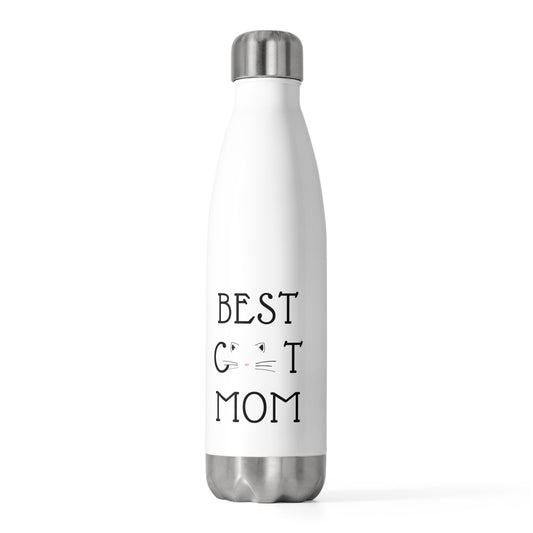 Best Cat Mom Insulated Bottle 20oz