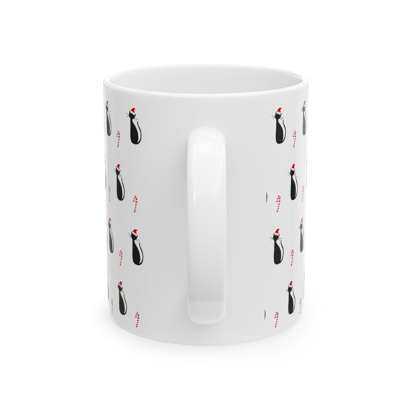 Christmas Cat Mug, 11oz