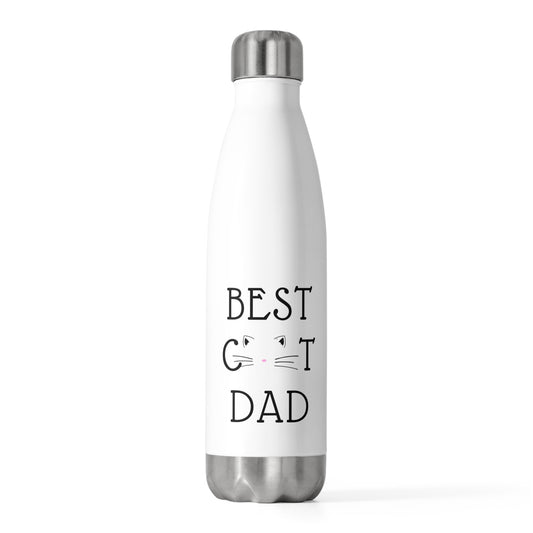 Best Cat Dad Insulated Bottle 20oz