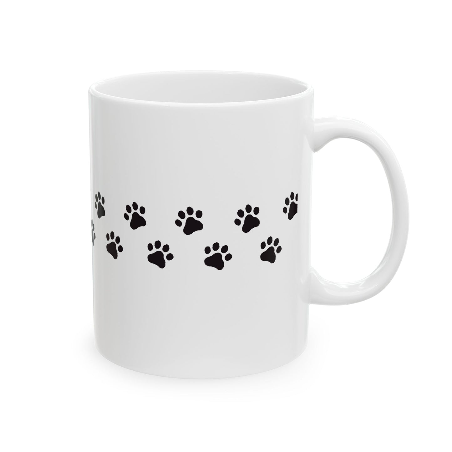 Black Paw Coffee Mug, 11oz