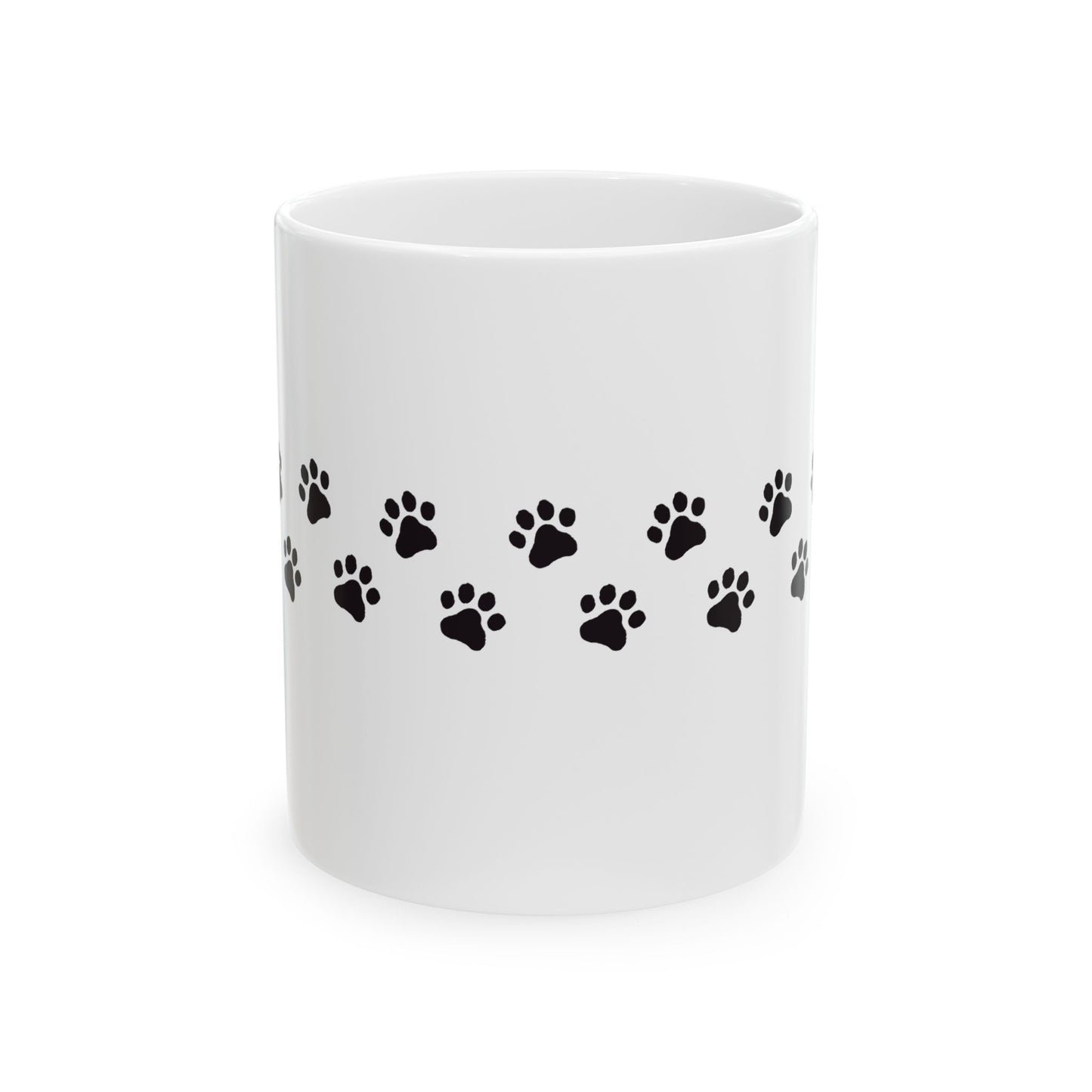 Black Paw Coffee Mug, 11oz