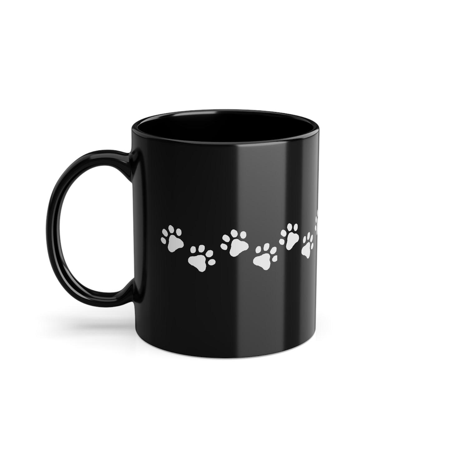 Black Coffee Cup, 11oz