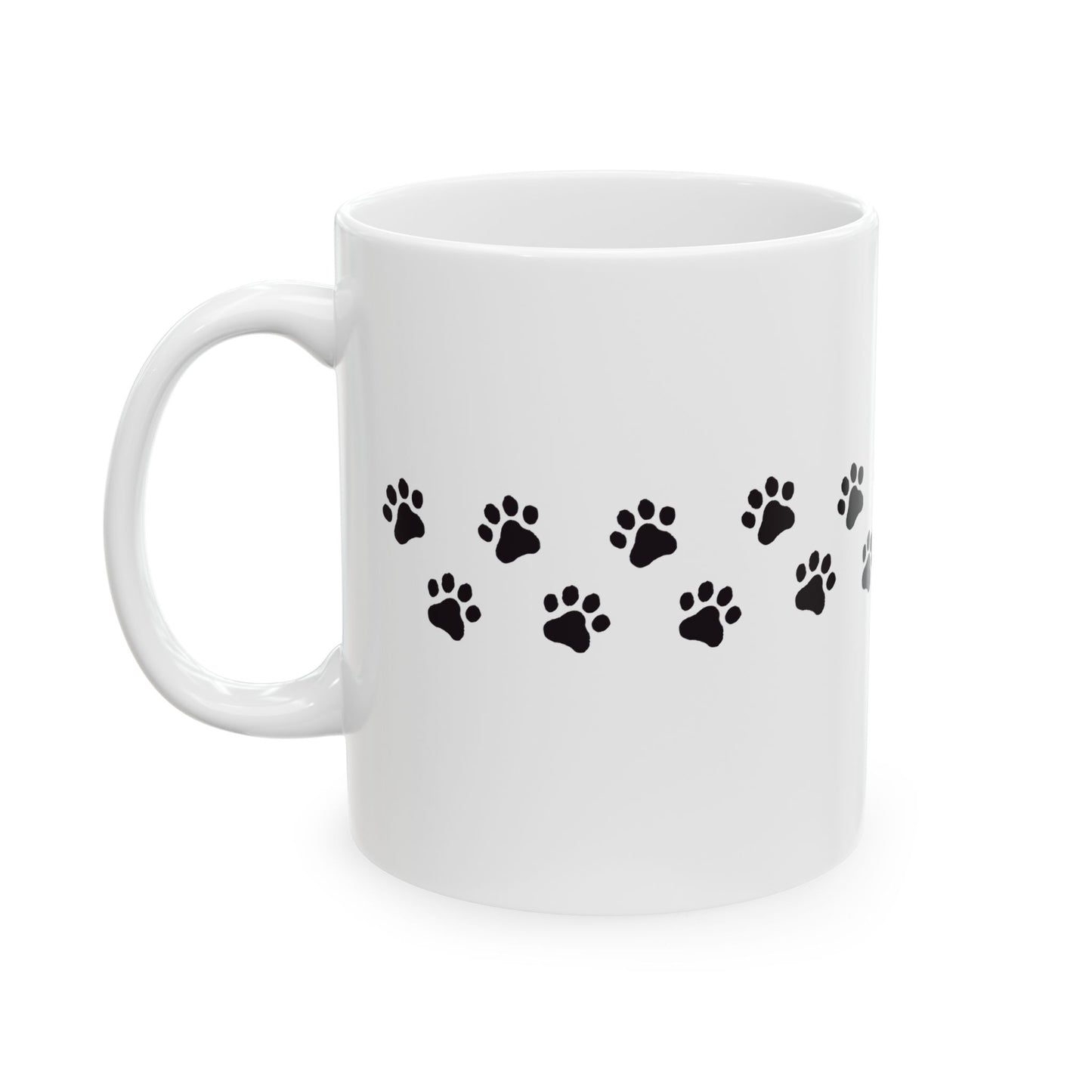 Black Paw Coffee Mug, 11oz