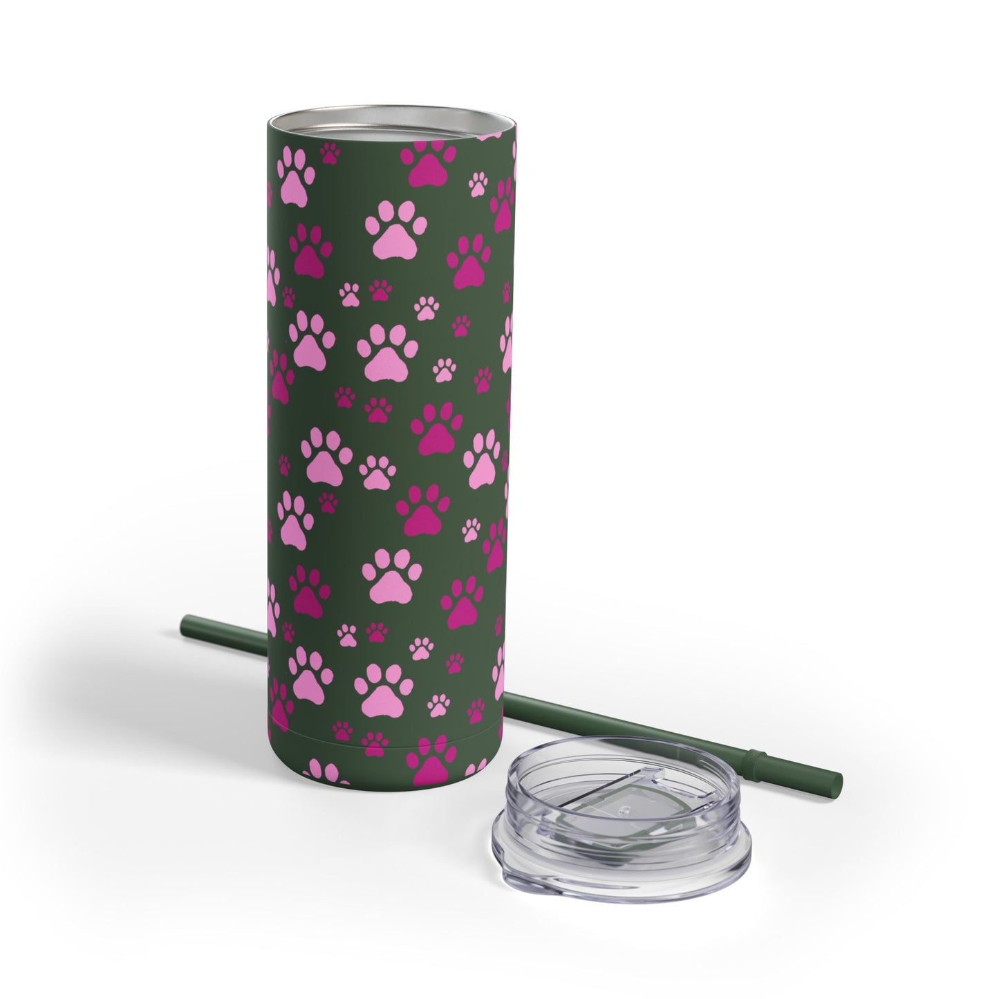 Paw Print Matte Tumbler, 20oz