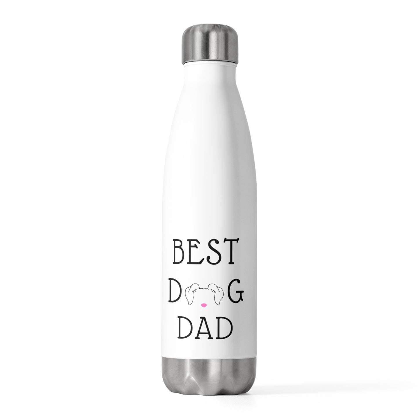 Best Dog Dad Insulated Bottle, 20oz